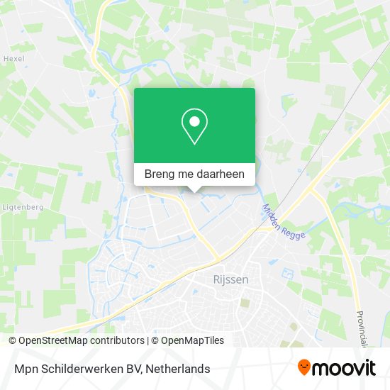 Mpn Schilderwerken BV kaart