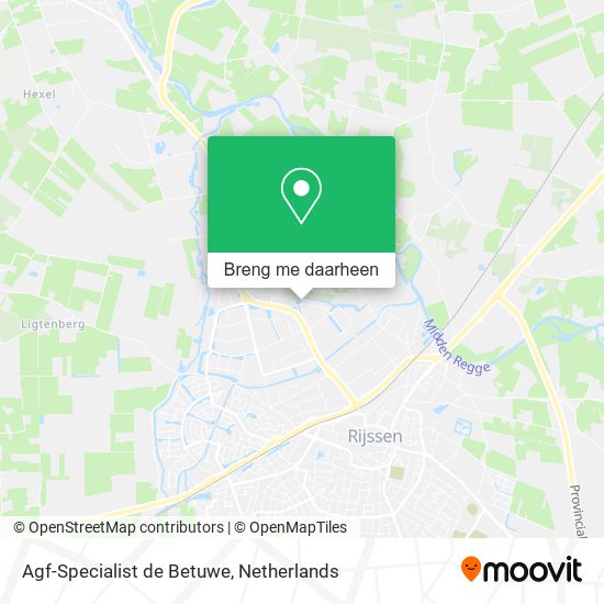 Agf-Specialist de Betuwe kaart