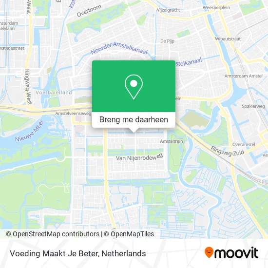 Voeding Maakt Je Beter kaart