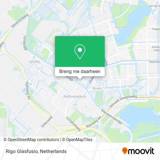 Rigo Glasfusio kaart