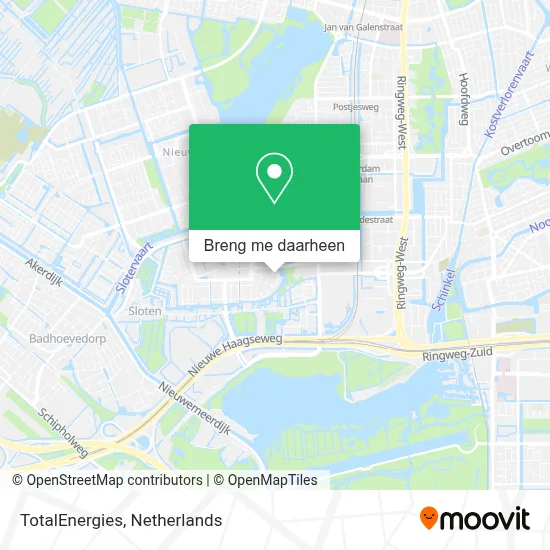 TotalEnergies kaart