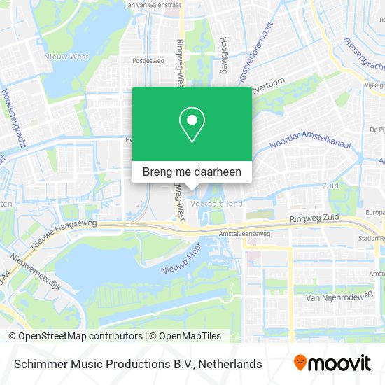 Schimmer Music Productions B.V. kaart