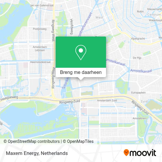 Maxem Energy kaart