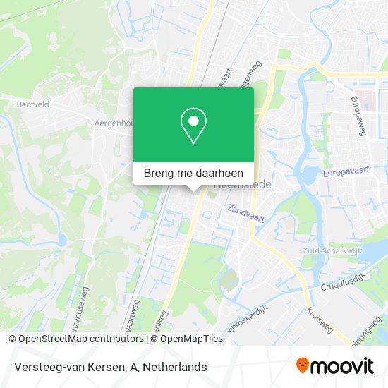 Versteeg-van Kersen, A kaart