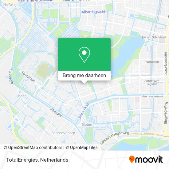 TotalEnergies kaart