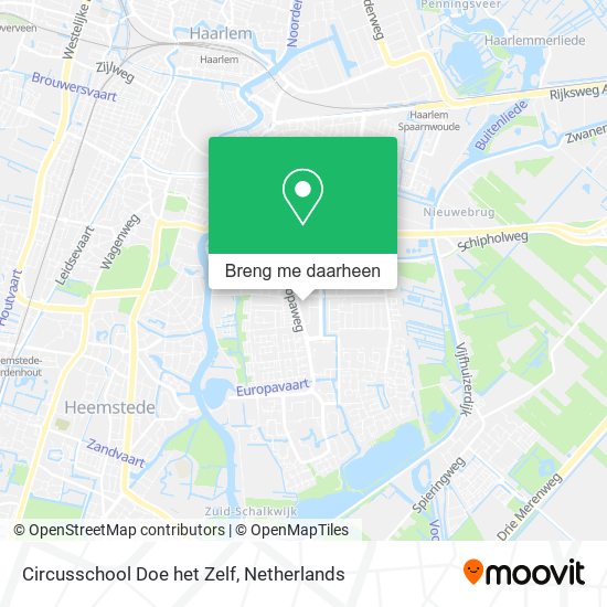 Circusschool Doe het Zelf kaart
