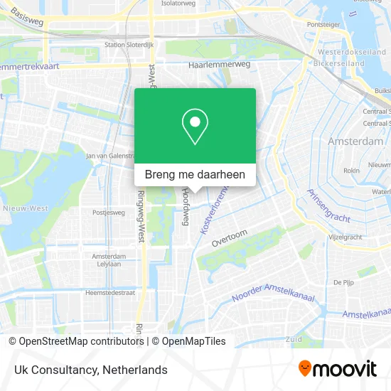 Uk Consultancy kaart