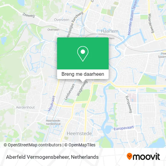 Aberfeld Vermogensbeheer kaart