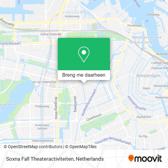 Soxna Fall Theateractiviteiten kaart