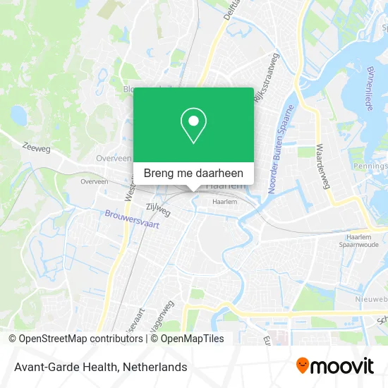 Avant-Garde Health kaart