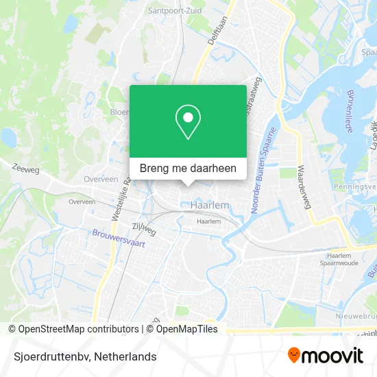 Sjoerdruttenbv kaart