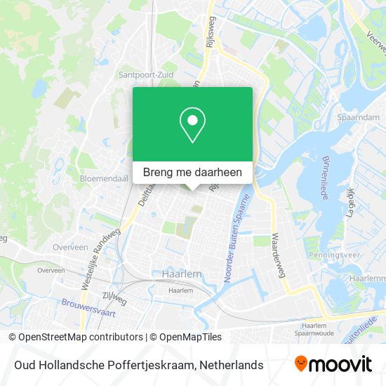 Oud Hollandsche Poffertjeskraam kaart