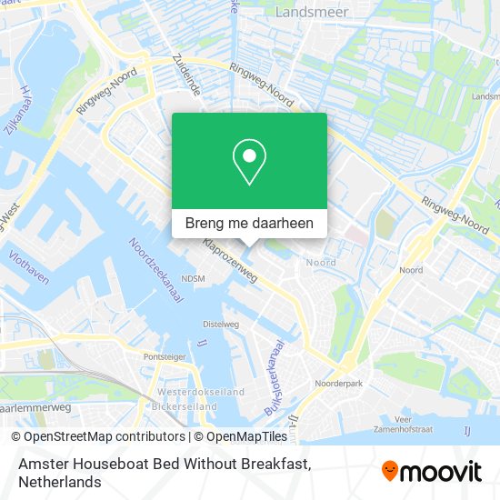 Amster Houseboat Bed Without Breakfast kaart