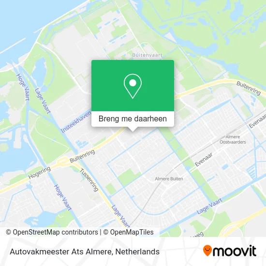 Autovakmeester Ats Almere kaart