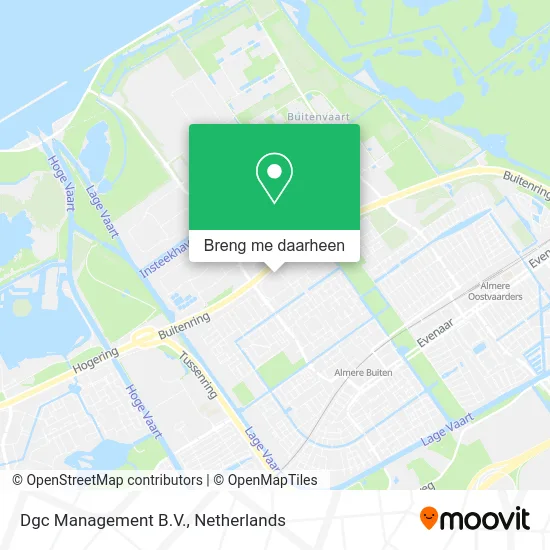 Dgc Management B.V. kaart