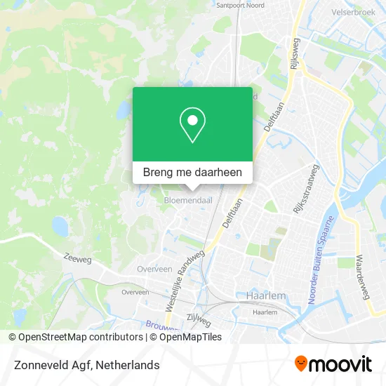 Zonneveld Agf kaart
