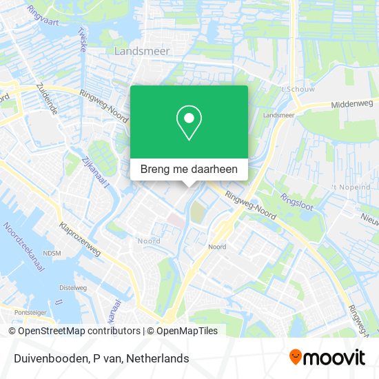 Duivenbooden, P van kaart