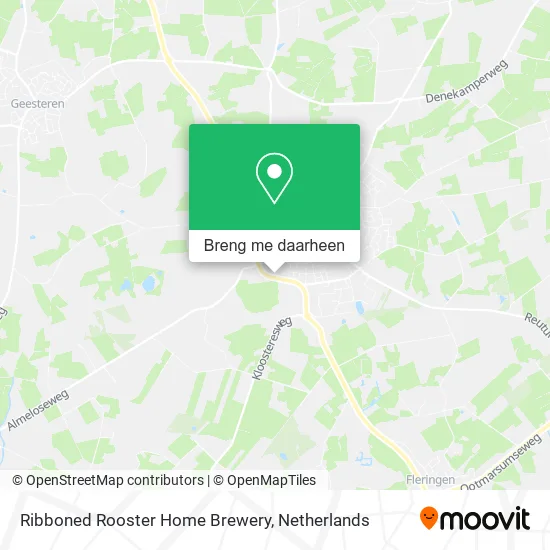 Ribboned Rooster Home Brewery kaart