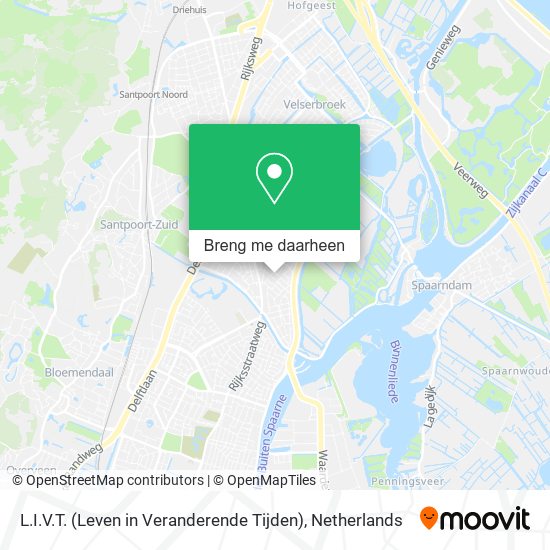 L.I.V.T. (Leven in Veranderende Tijden) kaart