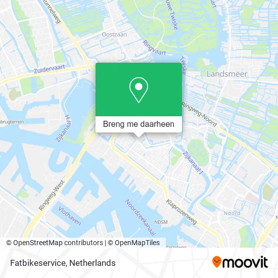 Fatbikeservice kaart