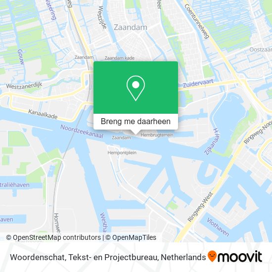 Woordenschat, Tekst- en Projectbureau kaart