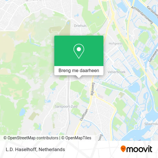 L.D. Haselhoff kaart