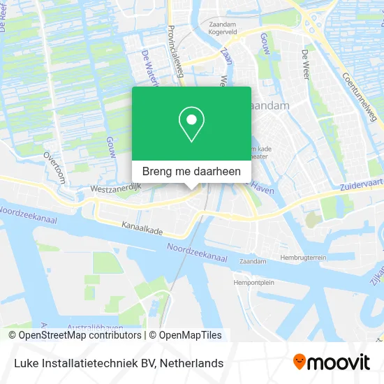 Luke Installatietechniek BV kaart