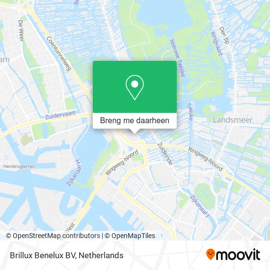 Brillux Benelux BV kaart