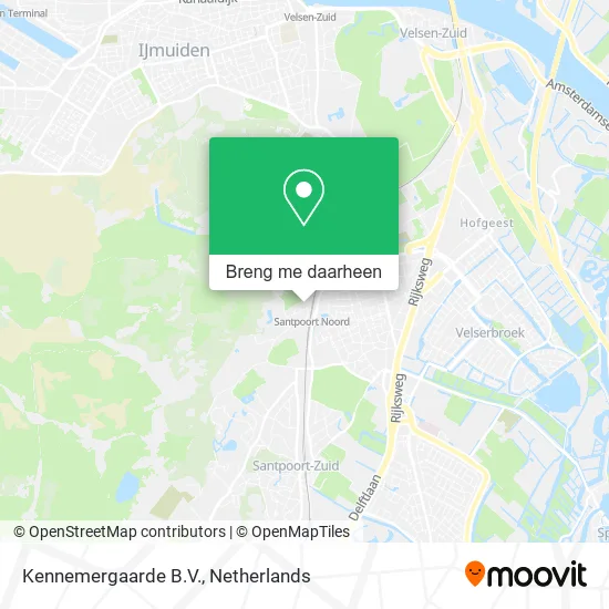 Kennemergaarde B.V. kaart