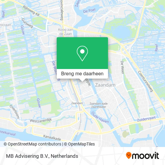 MB Advisering B.V. kaart