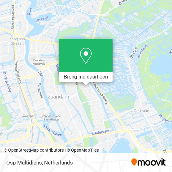 Osp Multidiens kaart