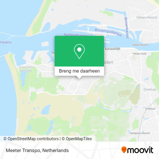 Meeter Transpo kaart