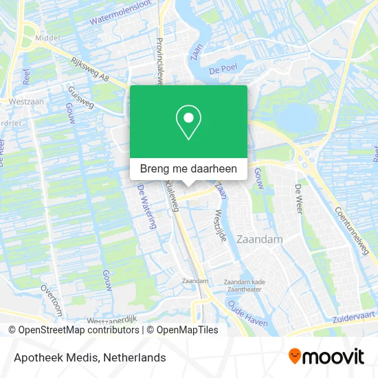 Apotheek Medis kaart
