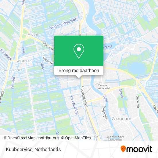Kuubservice kaart
