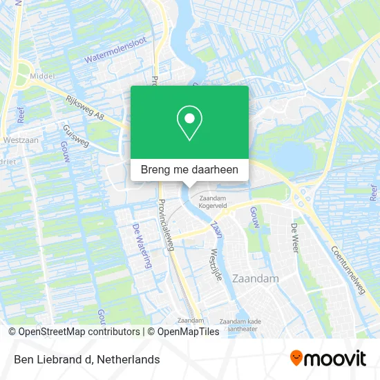 Ben Liebrand d kaart