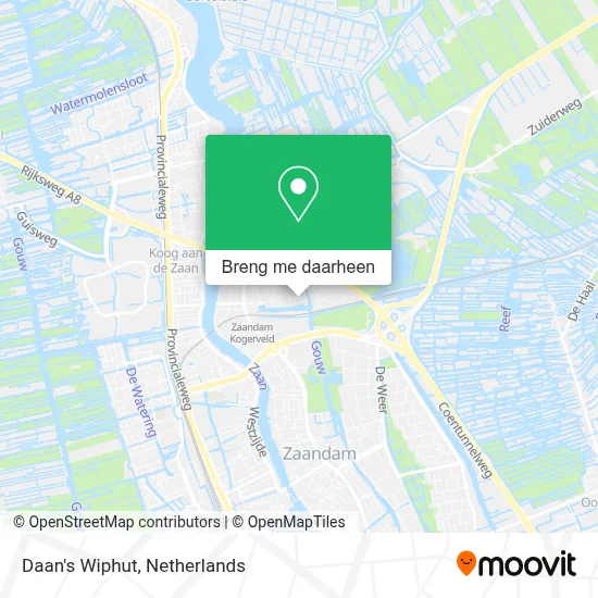 Daan's Wiphut kaart
