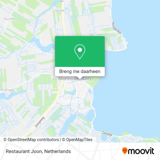 Restaurant Joon kaart
