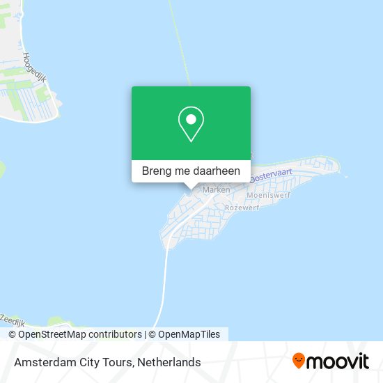 Amsterdam City Tours kaart