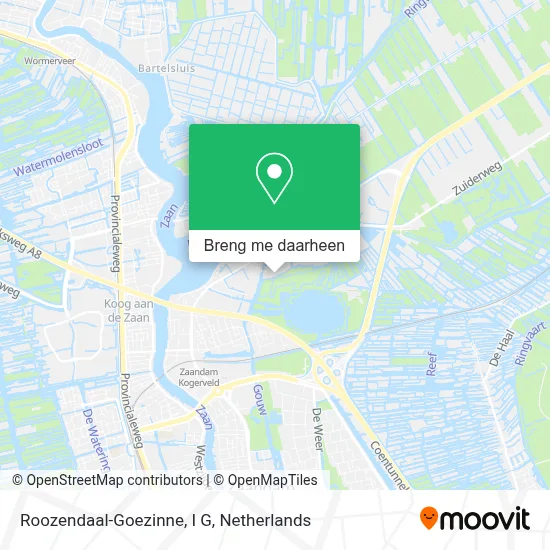 Roozendaal-Goezinne, I G kaart