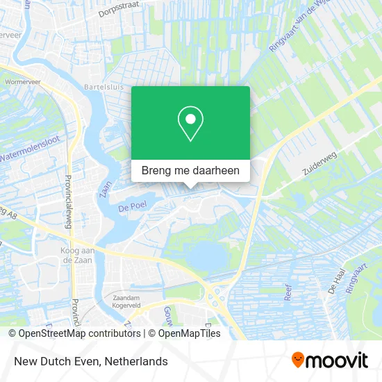 New Dutch Even kaart