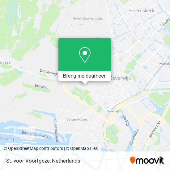 St. voor Voortgeze kaart
