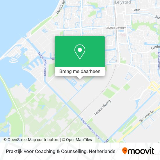 Praktijk voor Coaching & Counselling kaart