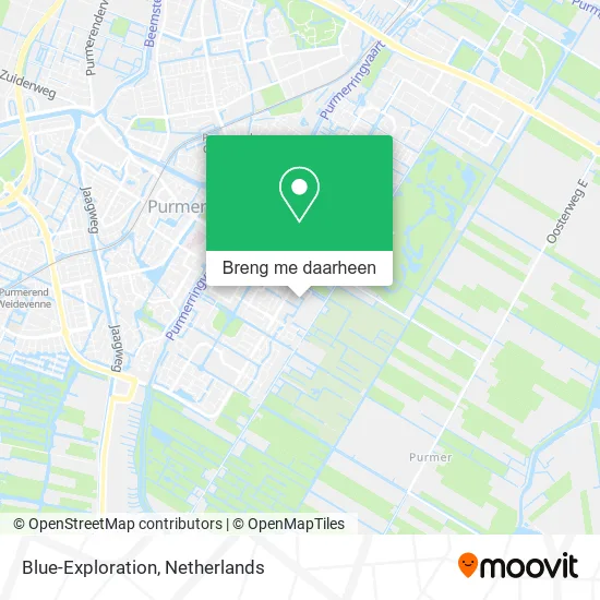 Blue-Exploration kaart