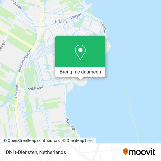 Db It-Diensten kaart