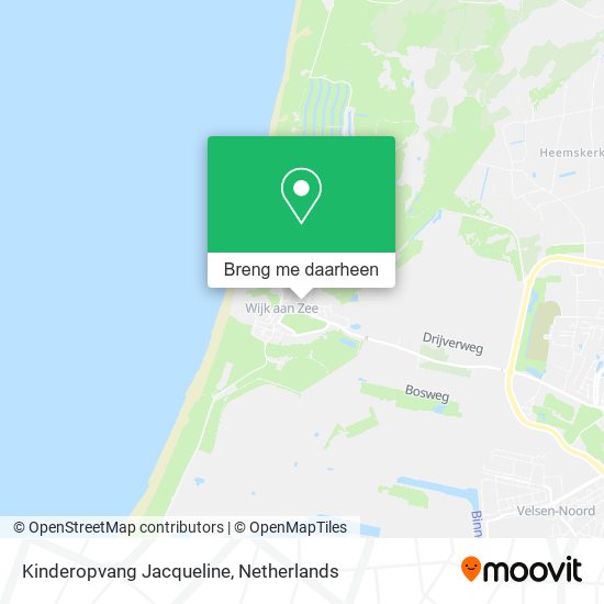 Kinderopvang Jacqueline kaart