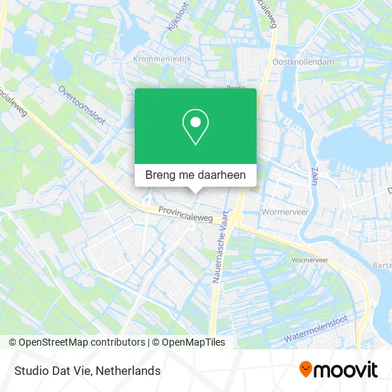 Studio Dat Vie kaart