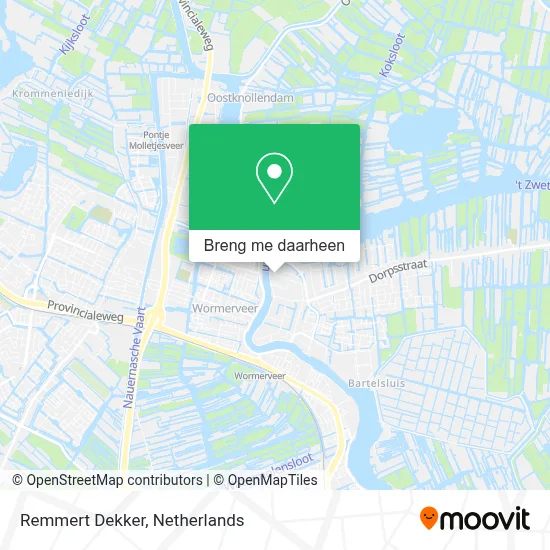 Remmert Dekker kaart