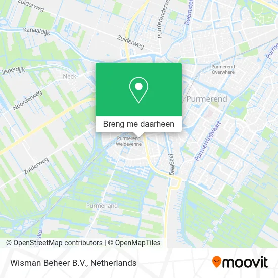 Wisman Beheer B.V. kaart