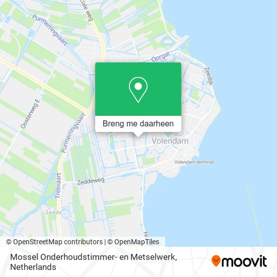 Mossel Onderhoudstimmer- en Metselwerk kaart