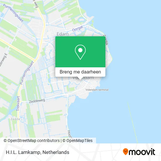 H.I.L. Lamkamp kaart